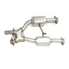 BBK X-Pipe Auto Trans 2.5" Catted Short Mid (79-93 Mustang) 1810