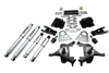 Belltech 2" F/4" R Drop Lowering Kit w/Street Performance Shocks (94-99 Ram Extended Cab 1500) 818SP