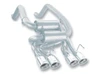 Borla Axle Back Exhaust - S-Type Classic (2005 - 2008 C6 Corvette) 11744