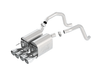 Borla Axle Back Exhaust - ATAK (2005 - 2008 C6 Corvette) 11816