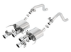 Borla Axle Back Exhaust - ATAK - Polished (2014 - 2019 C7 Corvette Stingray) 11856