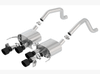 Borla Axle Back Exhaust - ATAK - Black (2015 - 2019 Corvette Z06 / 2015 - 2019 Corvette Grand Sport) 11903CB