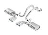 Borla Catback Exhaust - ATAK (1997 - 2004 C5 Corvette / 1997 - 2004 Corvette Z06) 140428