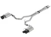 Borla Cat-Back Exhaust System - ATAK - Black Tips (2018 - 2023 Mustang GT - Active Exhaust) 140743BC