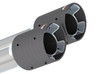Borla Cat-Back Exhaust System - ATAK - Carbon Fiber Tips (2018 - 2023 Mustang GT - Active Exhaust) 140743CF