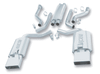 Borla Catback Exhaust System - Polished Tips (1992-1996 C4 Corvette) 14385