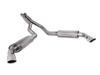 Stainless Works Catback Exhaust - Turbo Chambered - Performance Connect (2010 - 2015 Camaro SS w/ Stock Valence) CA10CBL