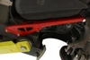 BMR Rear IRS Subframe Support Brace System - Red (2015 - 2026 Mustang) CB762R