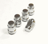 Classic Design Concepts Lug Nuts - 1/2"-20 Thread - 3/4" Hex Head - Chrome - Set of 20 (2005 - 2014 Mustang) 10000