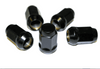Classic Design Concepts 14mm 1.5RH 3/4" Hex Lug Nuts Black Set of 20 (15-17 Mustang) 10001