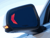 Classic Design Concepts Sequential Mirrors w/"Objects In Mirror Are Losing" Print Set (2015-2023 Mustang) 1511-7053-01A
