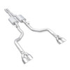 Stainless Works Legend Catback Exhaust - Quad Tips (2015 - 2023 Challenger 6.2 / 6.4) CHAL16CBL4