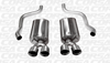 Corsa 2.5" Axle-Back Exhaust - Sport - 3.5" Twin Polished Tips (2009 - 2013 Corvette C6) 14108