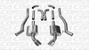 Corsa 3" Catback Exhaust w/X-Pipe Polished (10-15 Camaro SS Manual) 14968
