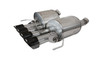 Corsa 2.75" Valve-Back Exhaust w/Dual Mode NPP Black (14-19 C7 Corvette Base/Grand Sport Auto) 14776BLK