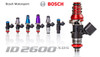 Injector Dynamics ID2600-XDS Grey & Silver Adapters Set of 8 (10-16 FG Falcon GT/GS) 2600.60.14.14B.8-PU