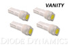 Diode Dynamics 74 SMD1 Vanity LED Lights Red DD0123Q
