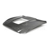Anderson Composites Carbon Fiber Hood - Type OE - Double Sided (2020 - 2022 Shelby GT500) AC-HD20FDMU500-OE-DS
