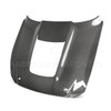 Anderson Composites Carbon Fiber Hood - Type OE - Double Sided (2020 - 2022 Shelby GT500) AC-HD20FDMU500-OE-DS