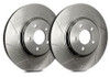 SP Performance Slotted 280mm Dia. Vented Rotor w/Silver Zinc Plating (SAAB 9000) - T43-0824-P