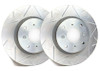 SP Performance Peak Series 266mm Dia. Vented Rotor w/Silver Zinc Plating (DODGE STEALTH) - V30-3264-P