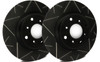 SP Performance Peak Series 280mm Dia. Vented Rotor w/Black Zinc Plating (NISSAN 300ZX) - V32-5024-BP