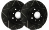 SP Performance Peak Series 278mm Dia. Solid Rotor w/Black Zinc Plating (SUZUKI SX4) - V48-498-BP