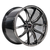 Forgeline F01 20x10 Black Ice Flow Formed Series Wheel