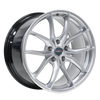 Forgeline F01 19x8.5 Liquid Silver Flow Formed Series Wheel