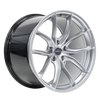 Forgeline F01 20x11 Liquid Silver Flow Formed Series Wheel