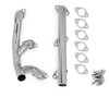 Flowtech Flathead Rear Exit Block Hugger Headers Stainless Steel (Flathead Ford) 12701-7FLT