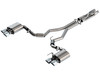 Borla Cat-Back Exhaust System - ATAK - Polished Tips (2020 - 2022 Shelby GT500 / 2021 - 2023 Mach 1) 140837