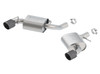 Borla Axle-Back Exhaust System - S-Type - Carbon Fiber Tips / Black Center (2016 - 2024 Camaro SS) 11922CFBA