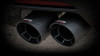 Borla Axle Back Exhaust - ATAK - Carbon Fiber w/Black Centers (2016 - 2024 Camaro SS w/Dual Mode) 11925CFBA