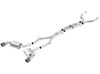 Borla Cat Back Exhaust - S-Type - Carbon Fiber (2016 - 2024 Camaro SS w/Single Tips) 140689CF