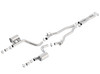 Borla Cat Back Exhaust - ATAK - Polished (2015 - 2023 Challenger Hellcat) 140648