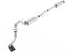Borla Cat Back Exhaust - S-Type - Black Chrome (2015 - 2020 F-150) 140618BC