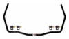 QA1 Rear Sway Bar (1979 - 2004 Mustang) 52885