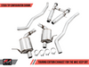 AWE Touring Edition Exhaust for use w/Stock Tips (2014-2021 Jeep Grand Cherokee SRT/Trackhawk) 3015-31017