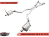 AWE Touring Edition Exhaust for use w/Stock Tips (2014-2021 Jeep Grand Cherokee SRT/Trackhawk) 3015-31017