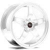 Weld 15X10 S71 Polished Rear Wheel (2015-2024 Scat Pack & Scat Pack 1320 / 2018-2024 Challenger Demon Widebody / Super Stock / 2008-2014 Charger SRT8 ) 71MP510W65C