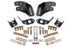BMR Rear Coilover Conversion Kit - Red (1978 - 19872 G-Body) CCK462R