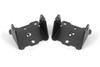 BMR Lower Solid Steel Motor Mount Kit - Engine Side - Black (1982 - 1992 F-Body 4Cyl) MM331H