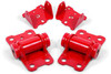 BMR Polyurethane Motor Mount Kit - Red (1982 - 1992 F-Body) MM330R