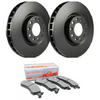 SP Performance SP Premium Rotors w/ Black Zinc Coating and Ceramic Pads