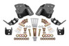 BMR Rear Coilover Conversion Kit Adj Shock Mount w/CAB Black (78-87 G-Body) CCK464H