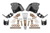 BMR Rear Coilover Conversion Kit w/Adjustable Shock Mount - Black (1978 - 1987 G-Body) CCK464H