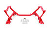 BMR K-Member Coilover Version Motor Plate Version Red (79-95 Mustang) KM740R