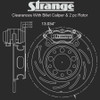 Strange Pro Series II Stainless Steel Rear Brake Kit w/Soft Pads (3.150" Symmetrical Ends) B1710WC2S