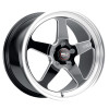 Weld 18x5 Ventura Drag Wheel 5x114.3 BC ET -23 BS 2.10 Gloss Black (Mustang / 2024 Mustang) S1558C067N23